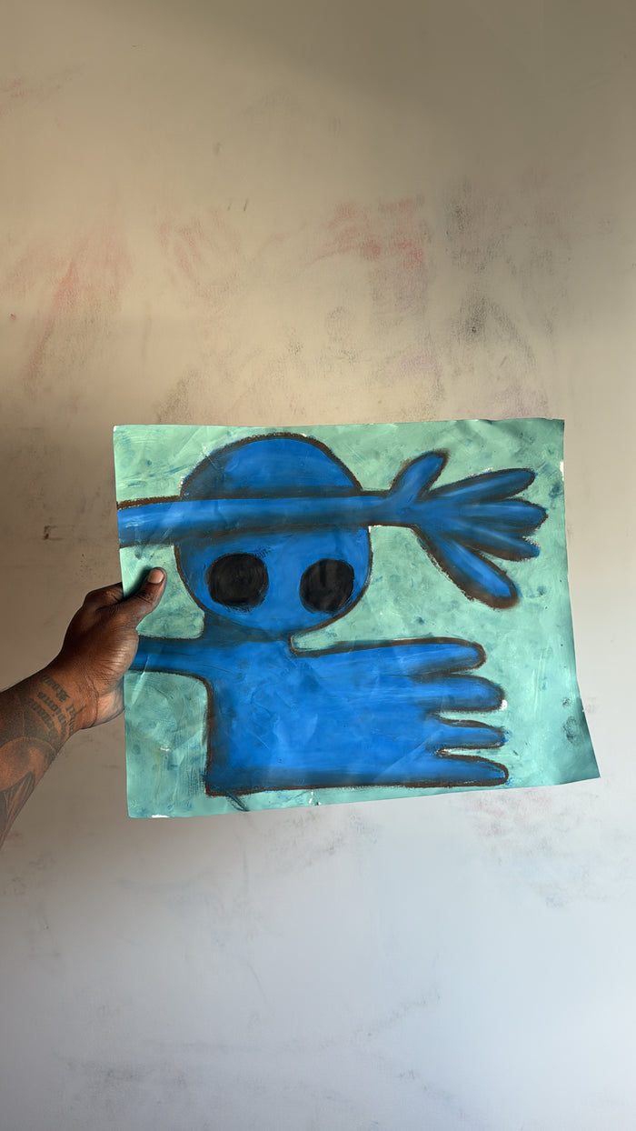 Blindfolded